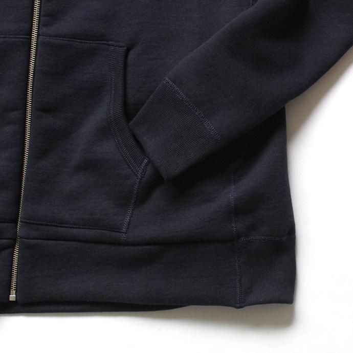 135479861 STILL BY HAND / ジップフロント 度詰めスウェットパーカー CS0583 - Navy<img class='new_mark_img2' src='//img.shop-pro.jp/img/new/icons47.gif' style='border:none;display:inline;margin:0px;padding:0px;width:auto;' /> 02