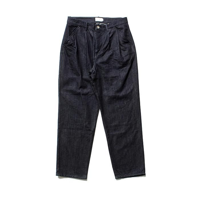 135511153 STILL BY HAND / DN0183 ウール混 2タックデニムパンツ<img class='new_mark_img2' src='//img.shop-pro.jp/img/new/icons47.gif' style='border:none;display:inline;margin:0px;padding:0px;width:auto;' /> 01