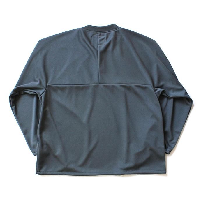 135572892 Powderhorn Mountaineering / Easy Jersey Crew ジャージー クルーネックプルオーバー PH18AW-007 - Grey 02