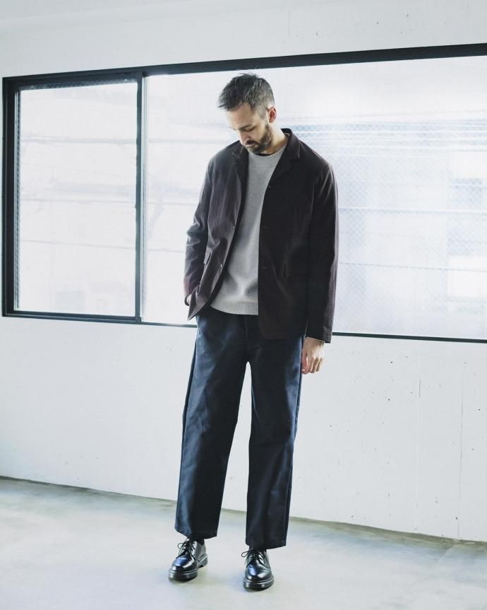 135682470 STILL BY HAND / カシミヤ混プルオーバーセーター KN0483 - Grey 02