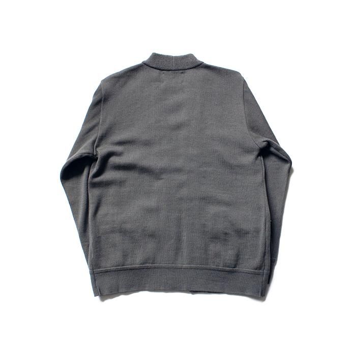 135683034 STILL BY HAND / ウール ボタンレスカーディガン KN0383 - Grey 02