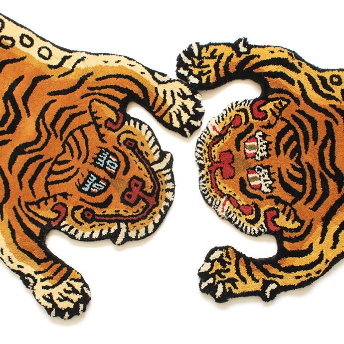 135683643 Tibetan Tiger Rug チベタンタイガーラグ DTTR-02 Sサイズ 02