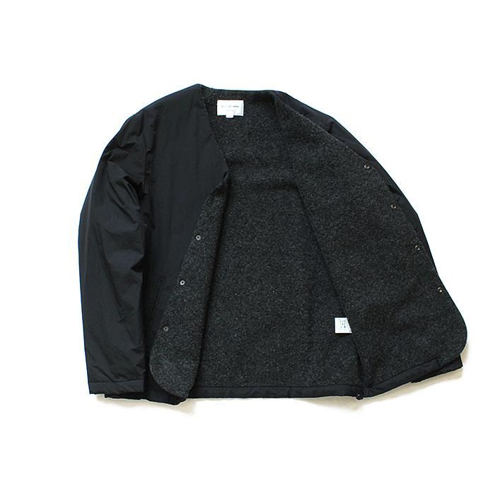 135699698 STILL BY HAND / シンサレート中綿入り ボアライニングインナーブルゾン BL0283 - Black 02