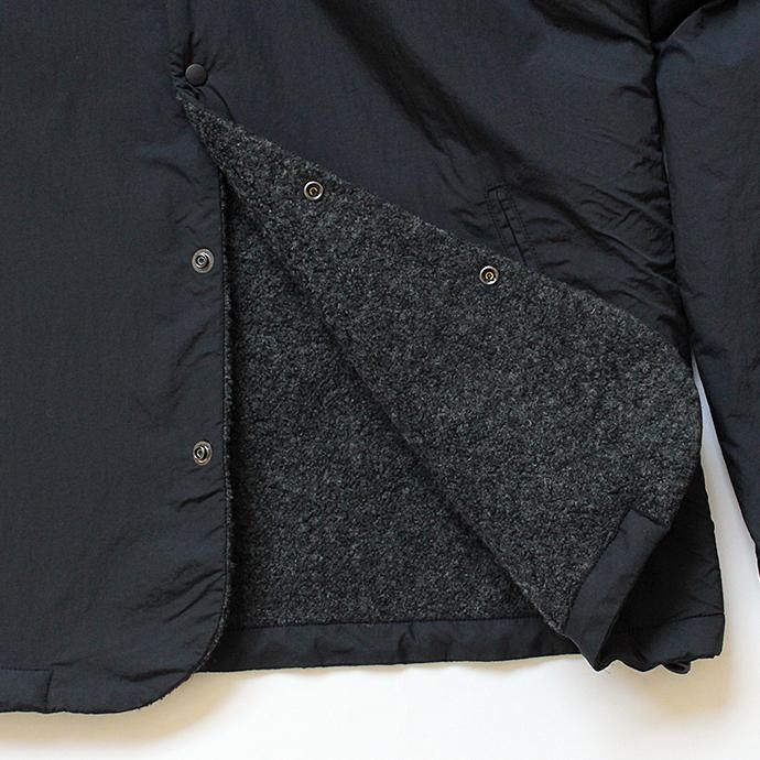 135699698 STILL BY HAND / シンサレート中綿入り ボアライニングインナーブルゾン BL0283 - Black 02