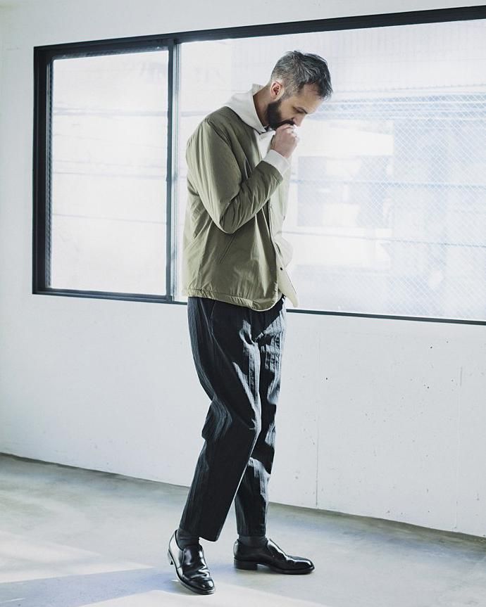 135699698 STILL BY HAND / シンサレート中綿入り ボアライニングインナーブルゾン BL0283 - Black 02