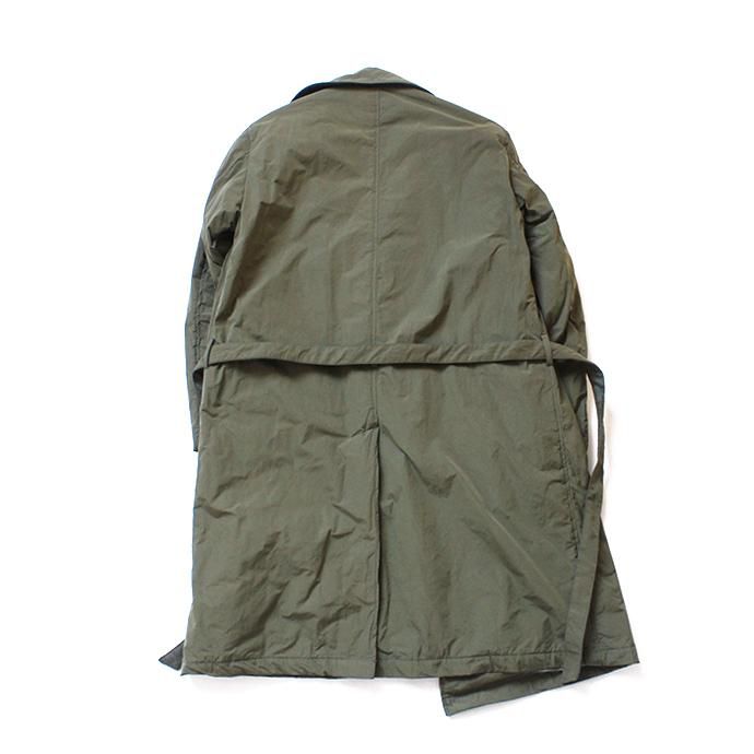 135712485 STILL BY HAND / シンサレート中綿入り ガウンコート CO0383 - Olive 02