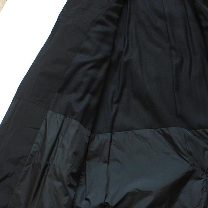 135712546 STILL BY HAND / シンサレート中綿入り ガウンコート CO0383 - Black 02