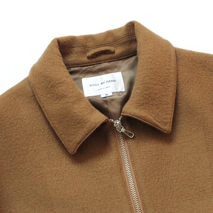 135713140 STILL BY HAND / ループヤーン ジップアップブルゾン BL0183 - Camel<img class='new_mark_img2' src='//img.shop-pro.jp/img/new/icons47.gif' style='border:none;display:inline;margin:0px;padding:0px;width:auto;' /> 02