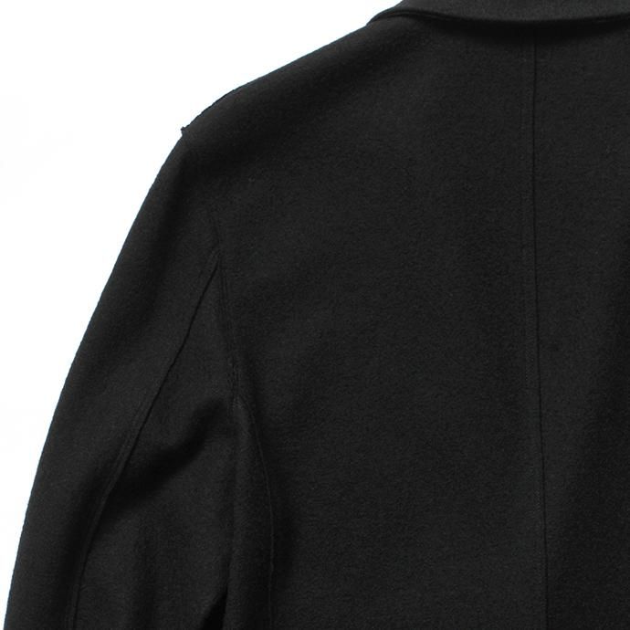 135743238 THEE(シー)/ AT-KT-01 wool jersey jacket - BLACK ウールジャージージャケット ブラック 02