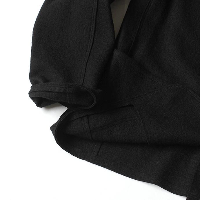 135743238 THEE(シー)/ AT-KT-01 wool jersey jacket - BLACK ウールジャージージャケット ブラック 02