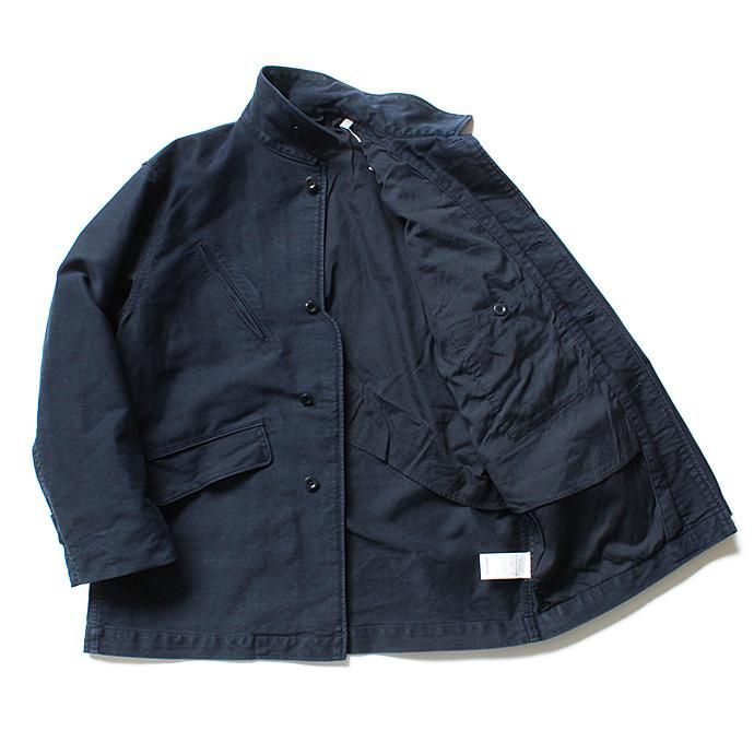 135745054 blurhms / Extra Heavy Cotton Moleskin Jacket BHS-18AW011 - Navy 02
