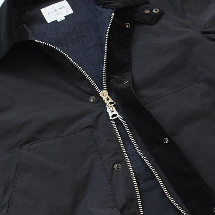 136033886 STILL BY HAND / BL0483 シンサレート中綿入り 撥水ショートブルゾン - Black<img class='new_mark_img2' src='//img.shop-pro.jp/img/new/icons47.gif' style='border:none;display:inline;margin:0px;padding:0px;width:auto;' /> 02
