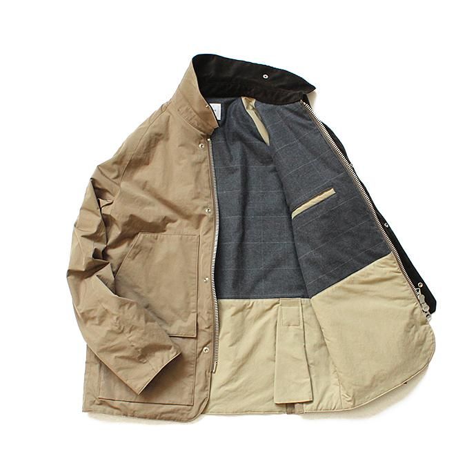 136034002 STILL BY HAND / BL0483 シンサレート中綿入り 撥水ショートブルゾン - Beige<img class='new_mark_img2' src='//img.shop-pro.jp/img/new/icons47.gif' style='border:none;display:inline;margin:0px;padding:0px;width:auto;' /> 02