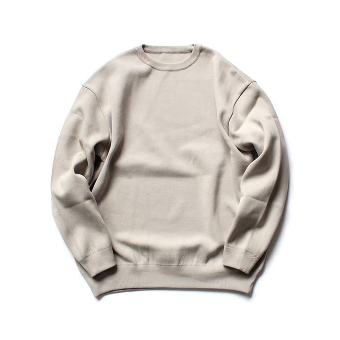 136089991 crepuscule / milano rib crewneck P/O ミラノリブニット クルーネックプルオーバー 1803-009 - Beige<img class='new_mark_img2' src='//img.shop-pro.jp/img/new/icons47.gif' style='border:none;display:inline;margin:0px;padding:0px;width:auto;' /> 01