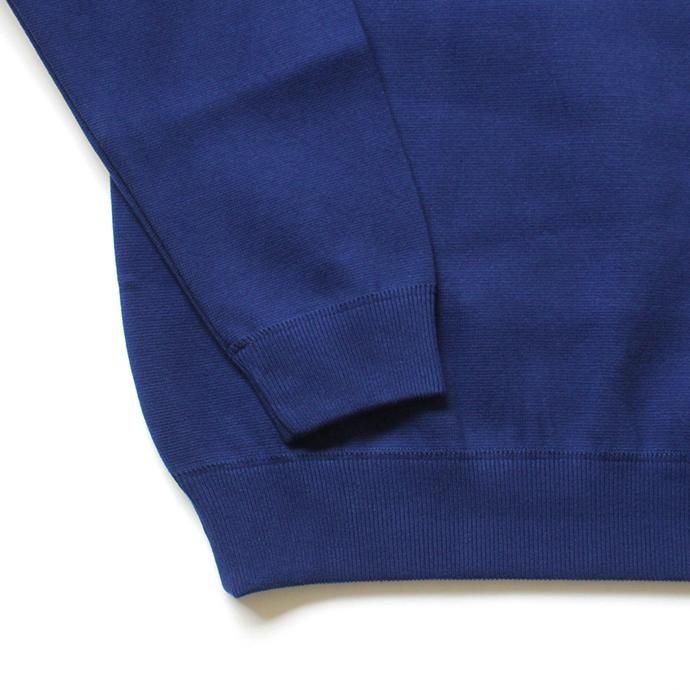 136090307 crepuscule / milano rib crewneck P/O ミラノリブニット クルーネックプルオーバー 1803-009 - Blue 02