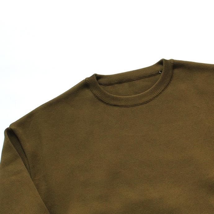 136090358 crepuscule / milano rib crewneck P/O ミラノリブニット クルーネックプルオーバー 1803-009 - Khaki<img class='new_mark_img2' src='//img.shop-pro.jp/img/new/icons47.gif' style='border:none;display:inline;margin:0px;padding:0px;width:auto;' /> 02