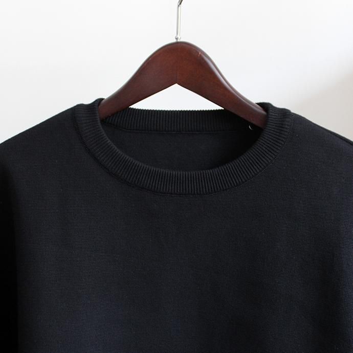 136090372 crepuscule / milano rib crewneck P/O ミラノリブニット クルーネックプルオーバー 1803-009 - Black<img class='new_mark_img2' src='//img.shop-pro.jp/img/new/icons47.gif' style='border:none;display:inline;margin:0px;padding:0px;width:auto;' /> 02