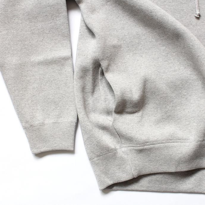 136090606 crepuscule / milano rib PK ミラノリブ ニットパーカー 1803-010 - L.Gray 02