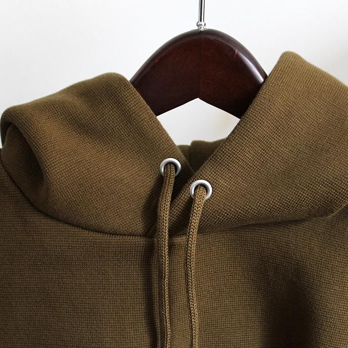 136090769 crepuscule / milano rib PK ミラノリブ ニットパーカー 1803-010 - khaki 02