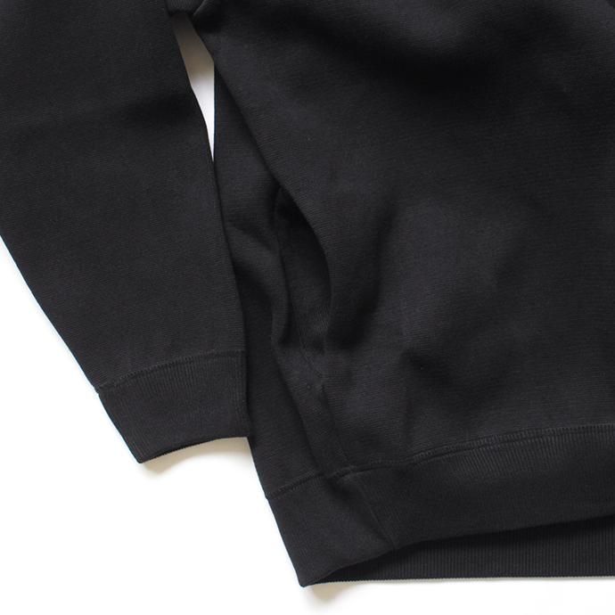 136090808 crepuscule / milano rib PK ミラノリブ ニットパーカー 1803-010 - Black 02