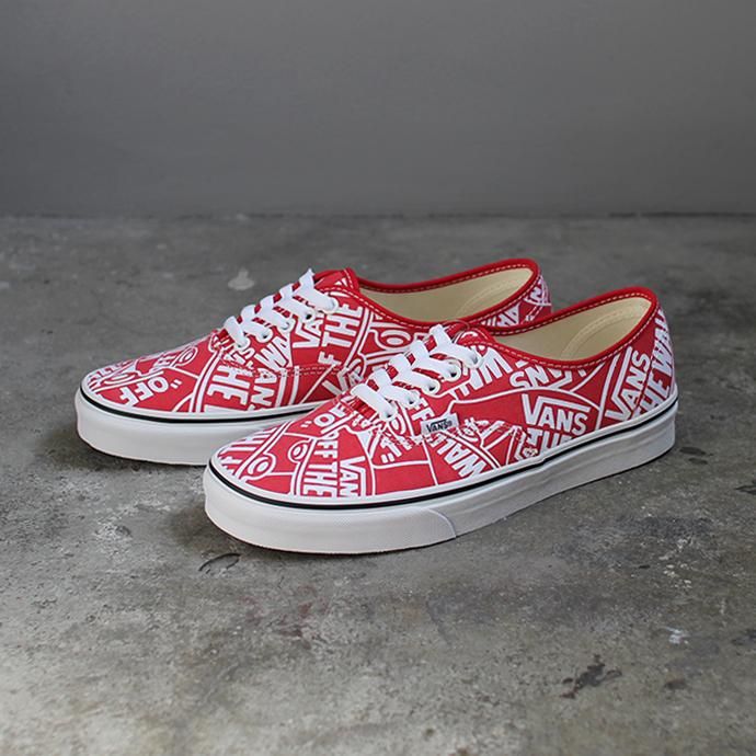 136126920 VANS / OTW Repeat Authentic ヴァンズ オーセンティック Red/True White VN0A38EMUKL 02