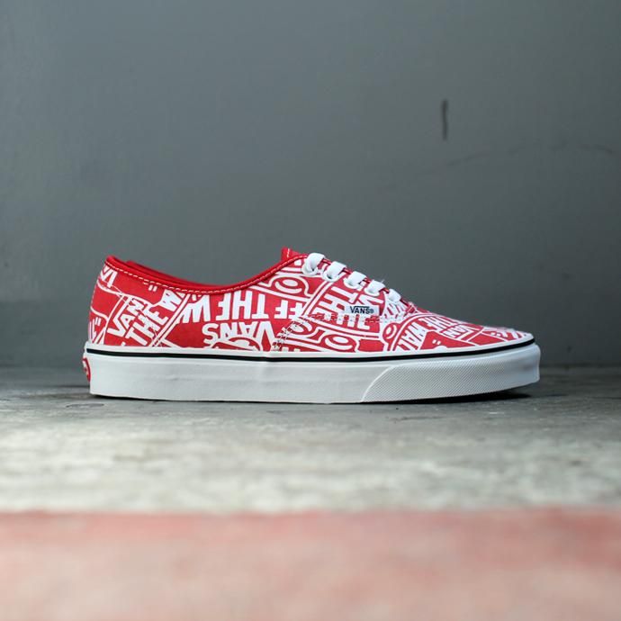 136126920 VANS / OTW Repeat Authentic ヴァンズ オーセンティック Red/True White VN0A38EMUKL 02