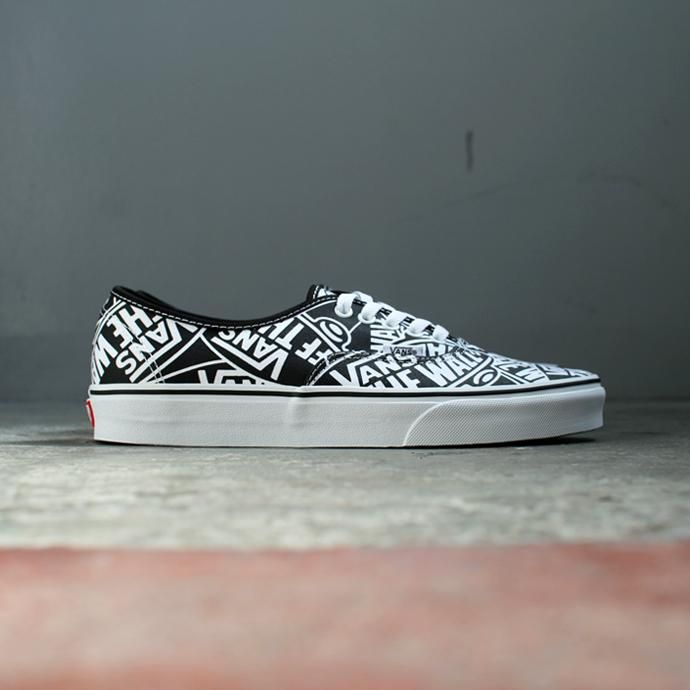 136127005 VANS / OTW Repeat Authentic ヴァンズ オーセンティック Black/True White VN0A38EMUKK 02
