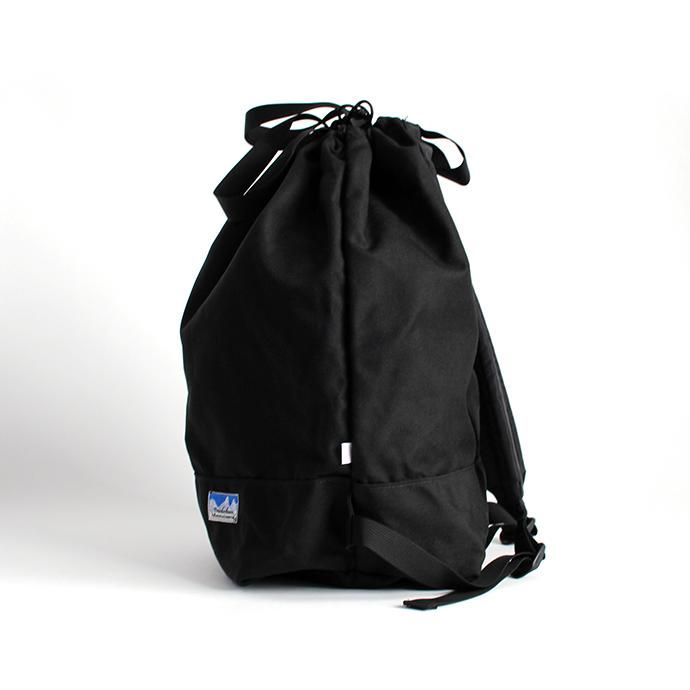136189554 Powderhorn Mountaineering / P.H. DS Pack ドローストリングバックパック PHB-003 - Black 02