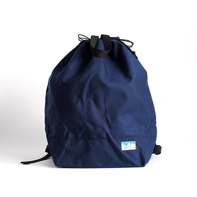 136189592 Powderhorn Mountaineering / P.H. DS Pack ドローストリングバックパック PHB-003 - Navy 01