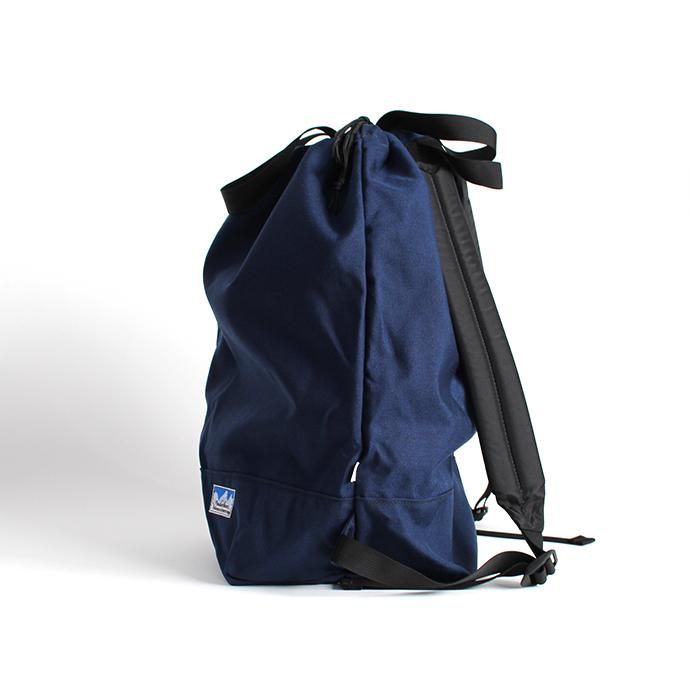 136189592 Powderhorn Mountaineering / P.H. DS Pack ドローストリングバックパック PHB-003 - Navy 02