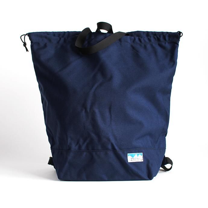 136189592 Powderhorn Mountaineering / P.H. DS Pack ドローストリングバックパック PHB-003 - Navy 02