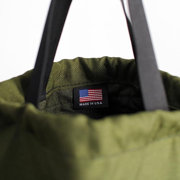136189643 Powderhorn Mountaineering / P.H. DS Pack ドローストリングバックパック PHB-003 - Olive 02