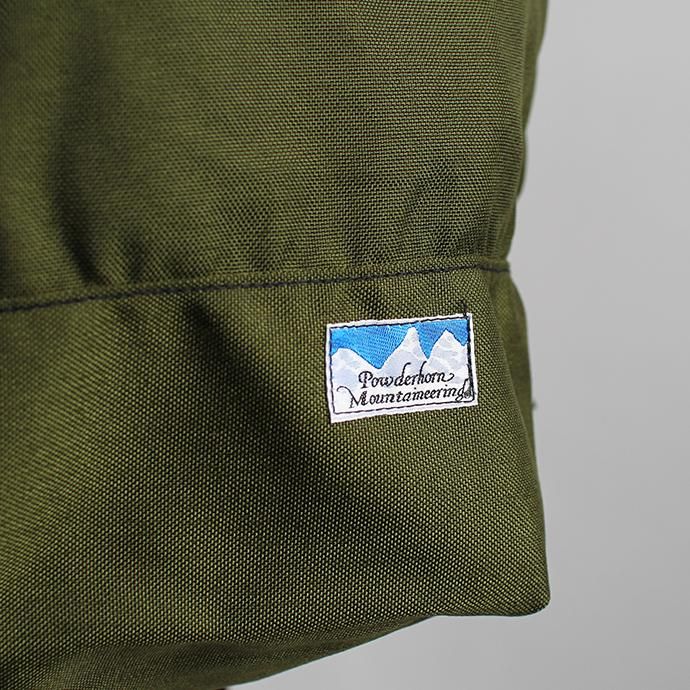 136189643 Powderhorn Mountaineering / P.H. DS Pack ドローストリングバックパック PHB-003 - Olive 02