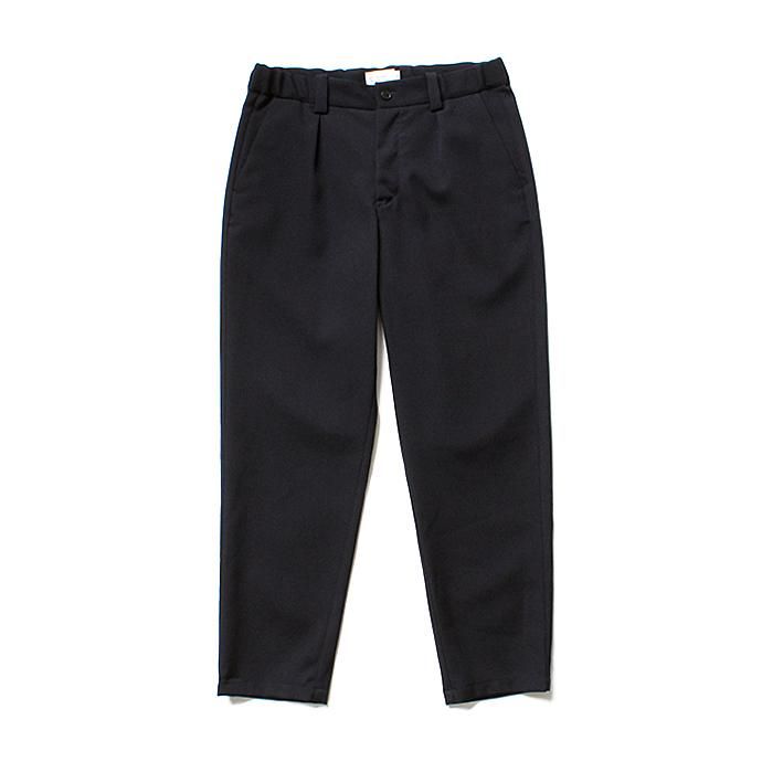 136307089 STILL BY HAND / PT0384 強撚糸ウールパンツ - Navy 01