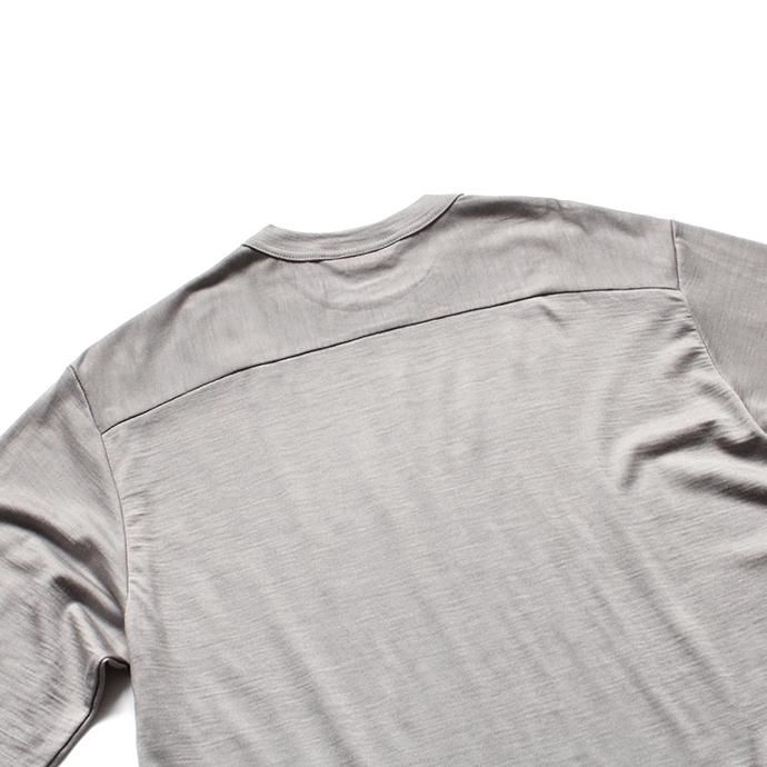 136307479 STILL BY HAND / CS0284 ウォッシャブルウールカットソー - Grey 02