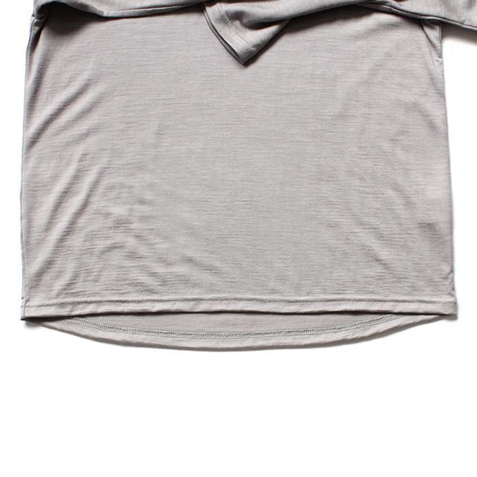 136307479 STILL BY HAND / CS0284 ウォッシャブルウールカットソー - Grey 02