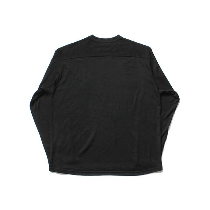 136307700 STILL BY HAND / CS0284 ウォッシャブルウールカットソー - Black 02