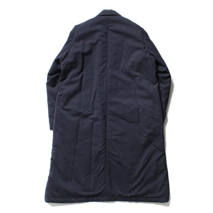 136327595 THEE(シー)/ WT-CO-02 padded gown coat 中綿入りガウンコート - Navy 02