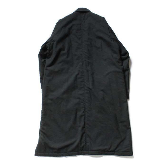 136327689 THEE(シー)/ WT-CO-02 padded gown coat 中綿入りガウンコート - Black 02