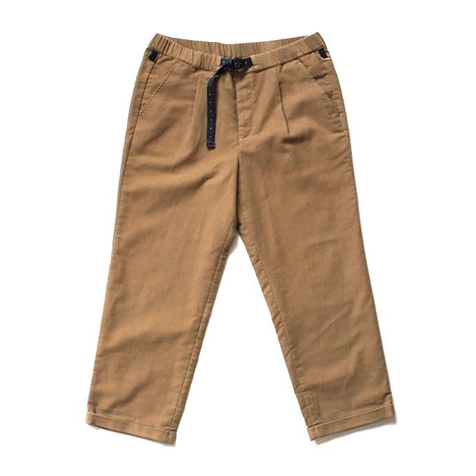136494397 O-(オー)/ 19W-07 EASY TROUSERS moleskin イージートラウザーズ モールスキン - Brown 01