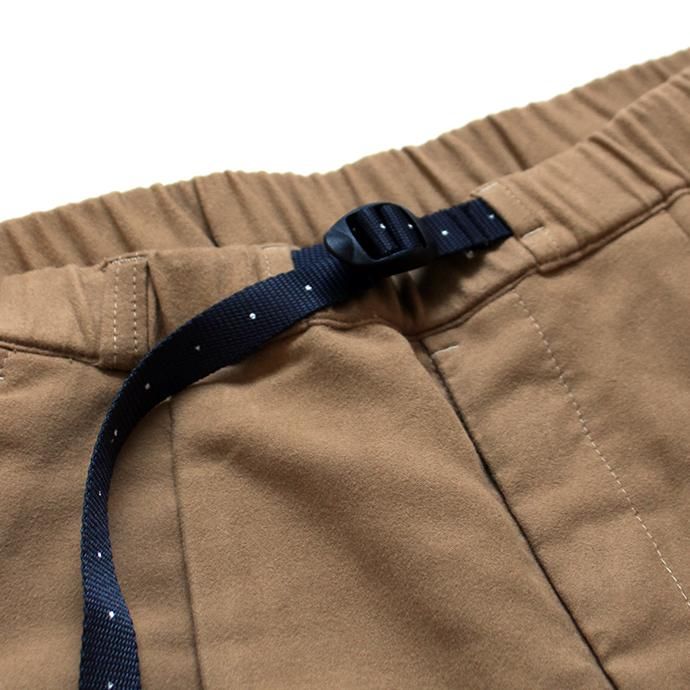 136494397 O-(オー)/ 19W-07 EASY TROUSERS moleskin イージートラウザーズ モールスキン - Brown 02
