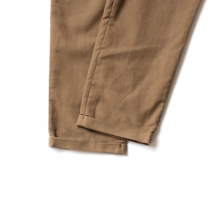136494397 O-(オー)/ 19W-07 EASY TROUSERS moleskin イージートラウザーズ モールスキン - Brown 02