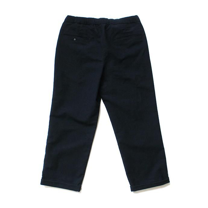 136494683 O-(オー)/ 19W-07 EASY TROUSERS moleskin イージートラウザーズ モールスキン - Black 02