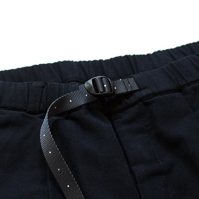 136494683 O-(オー)/ 19W-07 EASY TROUSERS moleskin イージートラウザーズ モールスキン - Black 02