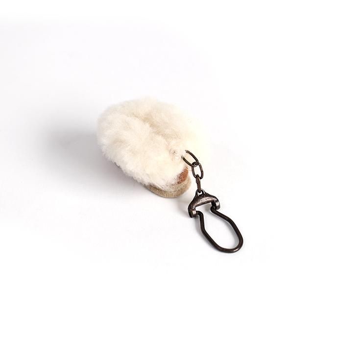 136551715 Glencroft / Sheepskin Slipper Keyring グレンクロフト シープスキンスリッパーキーリング 02