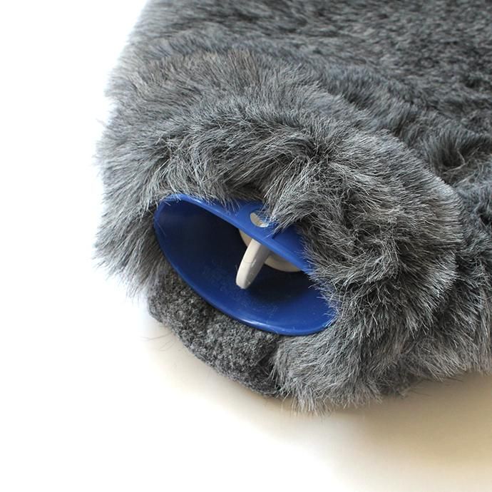 136797480 TWEEDMILL / フェイクファー湯たんぽ Faux Fur Hot Water Bottle - チャコールグレー 02