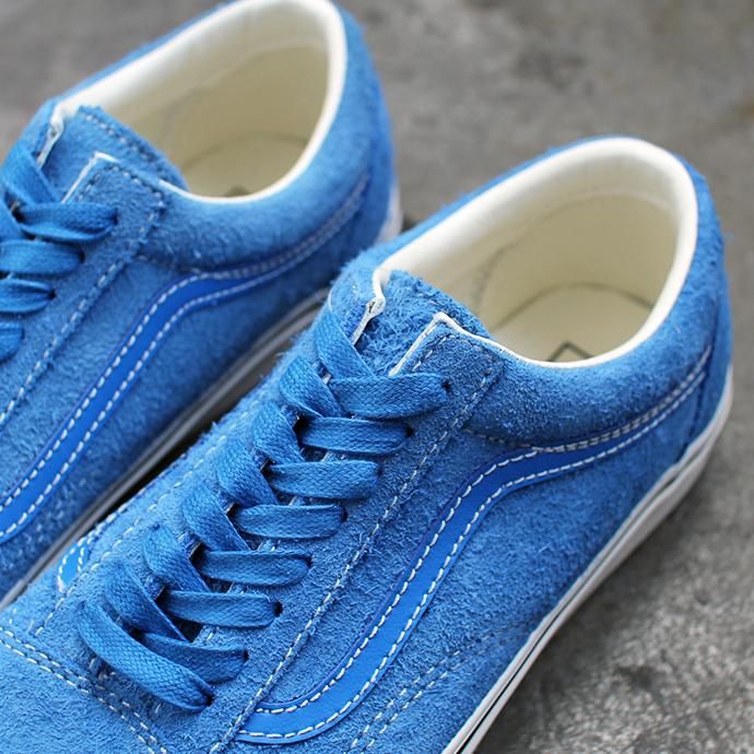 136835811 VANS / Hairy Suede Old Skool - Indigo Bunting ヴァンズ ヘアリースウェードオールドスクール VN0A38G1UNH 02