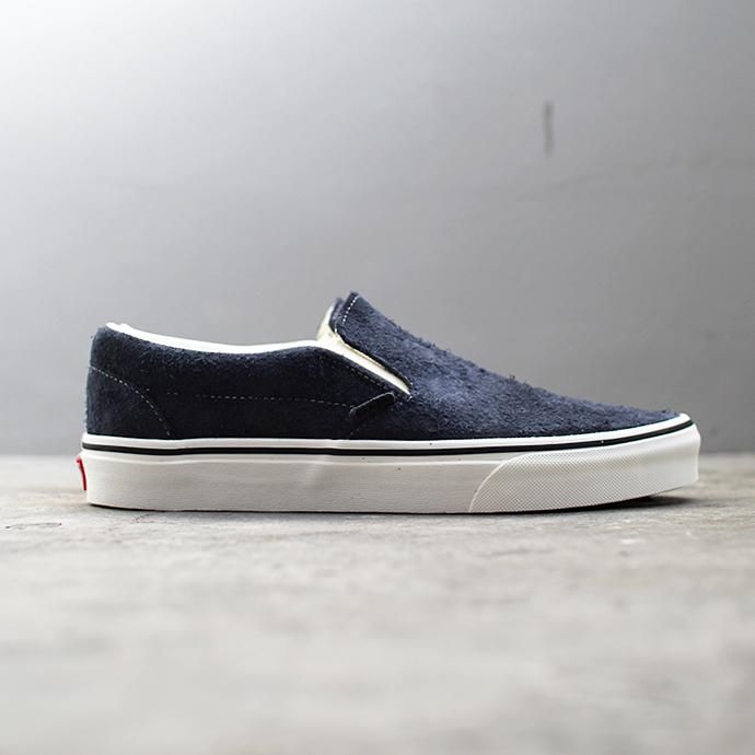 136836495 VANS / Hairy Suede Classic Slip-On - Sky Captain ヴァンズ ヘアリースウェードクラシックスリッポン VN0A38F7ULQ 02