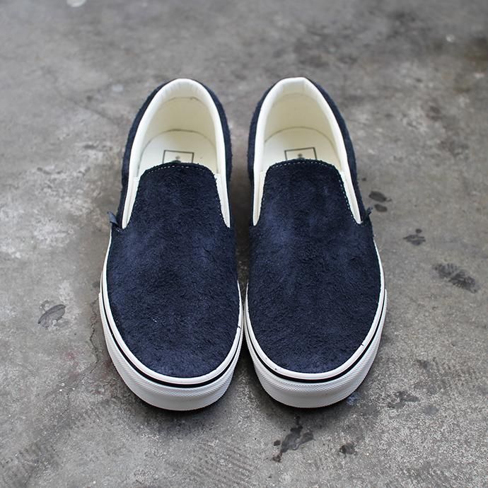 136836495 VANS / Hairy Suede Classic Slip-On - Sky Captain ヴァンズ ヘアリースウェードクラシックスリッポン VN0A38F7ULQ 02