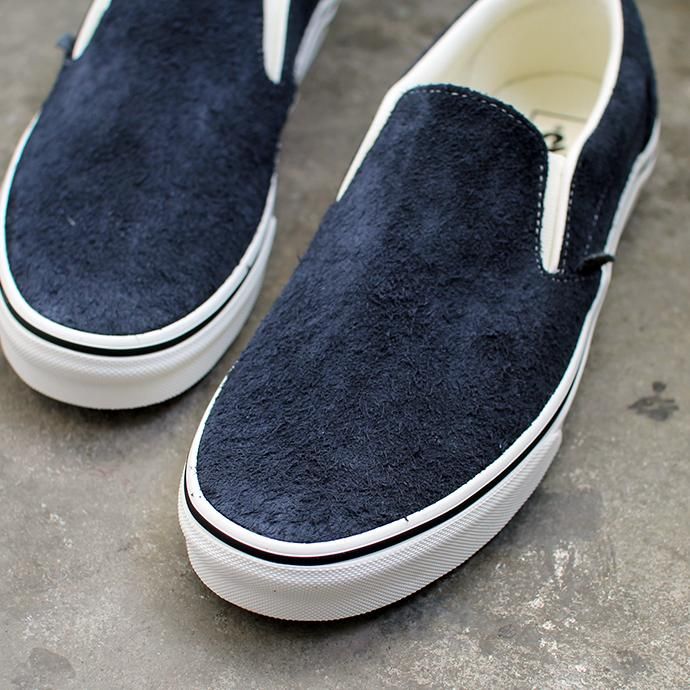 136836495 VANS / Hairy Suede Classic Slip-On - Sky Captain ヴァンズ ヘアリースウェードクラシックスリッポン VN0A38F7ULQ 02